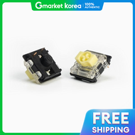 Keychron | สวิตช์กลไก Gateron Low Profile สำหรับคีย์บอร์ด Keychron – 110 ชิ้น สีเหลือง (Banana Switc