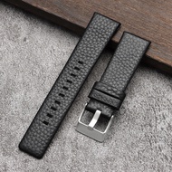 Litchi Grain Cowhide Strap for Diesel Watch Friday Series Dz4323/4318/4329 Genuine Leather Watch Ban