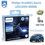 Philips Car Headlight Bulb Pro3021 LED+1 6000K Ford EcoSport LED T10
