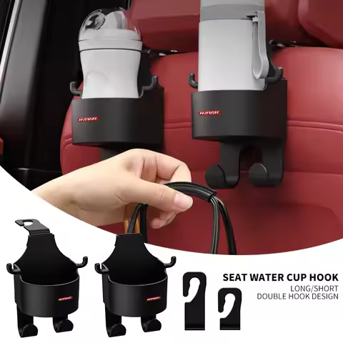 Car Hook Seat Back Hook Multi-functional Car Built-in Object Water Cup Holder For Haval H6 M6 H2S H4