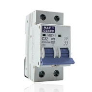 MAXGUARD 2 POLE MCB 32A 40A 63A