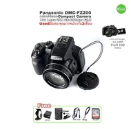 Panasonic LUMIX DMC-FZ200 Digital Camera Lens Leica 24X 25-600mm F2.8 กล้องคอมแพค ระดับโปร ไม่ธรรมดา Full HD Usedมือสองคุณภาพ