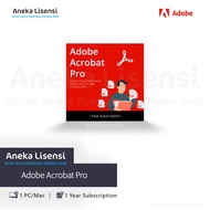 Adobe Acrobat Pro | 1 Year Subscription | Original | PC / Mac