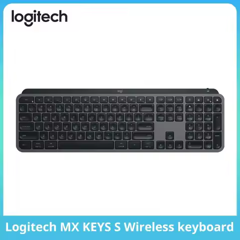 NEW Logitech MX Keys S Wireless Bluetooth Keyboard Office Multi-device Connection Backlit Bolt Ultra