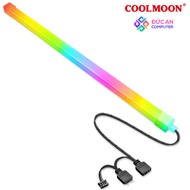 Hộp Led RGB Coolmoon F300 Sáng 4 Mặt - Độ Dài 30cm