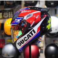 Royal m138 fullface helmet with ducati stamp