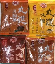 廚房百味: 丸進味噌 丸進甜麵醬 丸進豆瓣醬 150公克 調味醬 料理 全素