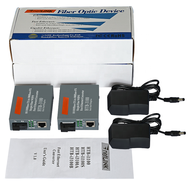 【พร้อมส่ง】HTB-3100 A+B Netlink 10/100M Single-mode Media Converter โหมดเดียวอุปกรณ์ปรับได้ มีเดีย คอ