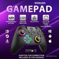1 PCS Wireless Gaming Controller Hall Effect Joystick 1000Hz 24G Wired 1000mAh Turbo Vibration For P