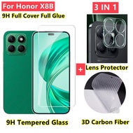 Honor X8B Tempered glass Honor X7B Screen Protector with Punch hole Full Cover Glass Camera Lens Pro