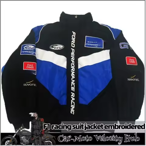 F1 Racing Suit Jacket Embroidered Riding Suit Motorcycle Motorcycle American Pilot Jacket Embroidere