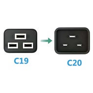IEC C19 to C20 Power Cord Heavy Duty IEC 320 C19 to IEC 320 C20 Extension Power Cable Power Lead EC 