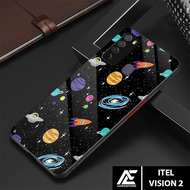 Case ITEL VISION 2 - Casing ITEL VISION 2 Case 4D Terbaru 2022 AEROSTORE.ID [ GALAXY ] Soft Case Gla