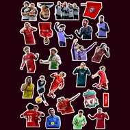 Liverpool Fan Sticker Collection Arnold Van Dijk Sobo DIY Card Sticker Support Decal Paper Business