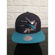 Mitchell and Ness x NHL San Jose Shark Original snapback hat Nhl original snapback hat