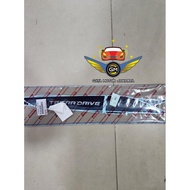 NEW FORTUNER 4X4 VRZ ORIGINAL TETRADRIVE STICKER P5186-0KA2G BLACK NEWEST