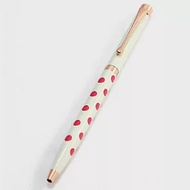 MITIQUE美締克 Oriental 東方美系列 象牙白小圓點玫瑰金夾原子筆