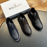 IELH Hogan Men's Genuine Leather Breathable Shoes Fashion Suit Shoes Business Formal Men's Shoes