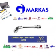 Yong power Socket Wrench type L 14mm Socket Wrench/ 14mm