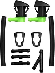 7C3Z17603A, Adjustable Front Automotive Replacement Windshield Wiper Nozzles Kit for Ford F250F550 S