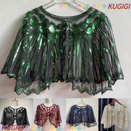 KUGIGI Shawl Beaded Fashion 1920s Wedding Party Shawl