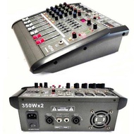 มิกซ์ขยายเสียง พาวเวอร์ MIXER เอวัน PMX402DSP USB บูธูท 700W aone เครื่องเสียง mixer 4 ช่อง Power Mi