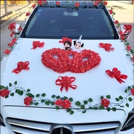 Wedding Car Decoration Main Wedding Car Decoration Garland Wedding Supplies Emulational Flower Vine Creative Full Set Tr