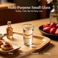 Clear Shot Glass Liquor Glass Tequila Vodka Whiskey Shot Cup Bar Drinking Glass