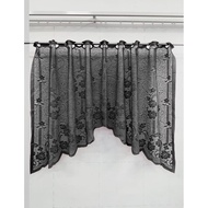 Ready Stock Skirting Curtain/Anak Langsir Tingkap (W)62" x (H)29" / Langsir Dapur Pendek / Langsir T