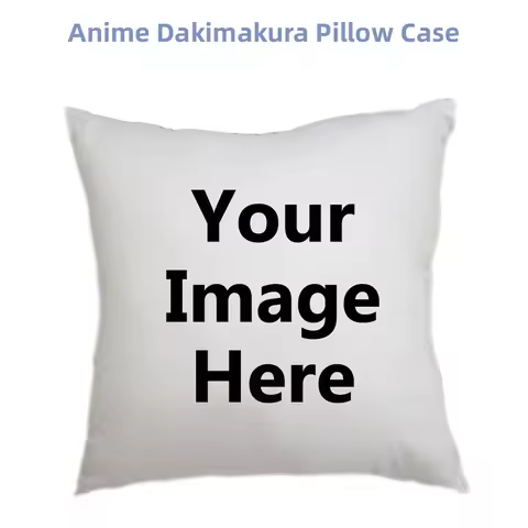 DIY Photo Custom Design Print Anime Dakimakura Pillow Case Soft Customized Cushion Cover Rectangular