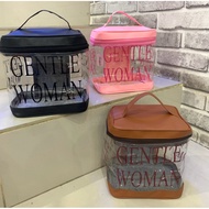 Gentle Woman Cosmetic Bag WaterProof Makeup Bag Gentle Woman Clear Multipurpose Bag/
