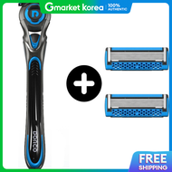 Dorco | Dorco Pace 7 Ii Fresh Razor Handle 1 Pc + 2 Razor Blades / Razor Blade Set 7-Blade Razor
