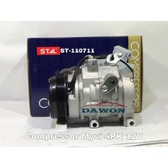 Compressor Myvi 4PK 12V ❄️ [TRUCK AIRCOND]