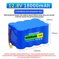 QISUO 32700 32650 LFP  LiFePO4 Battery Pack – 3.2V / 6.4V / 12.8V 6000‑30000mAh with PCB Protection 