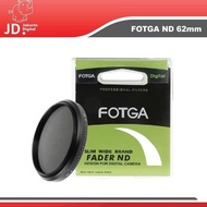 NEW Filter ND ND ND2-ND400 ND 2-400 62mm FOTGA Slim Fader Variable Adjustable
