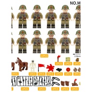 Russian Army Expedition Army Building Block Minifigures Trenches Battle City Town Attack Strong Batt