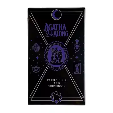 Agatha All Along Tarot Deck A 78 Cards Deck English Version Fate Divination Tarot Cards Fortune Tell