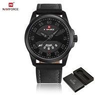 NAVIFORCE Men Watch Date Week Sport Mens Watches Top nd Luxury Military Army Business Genuine Leathe