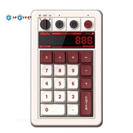 Retro 18 Mechanical Numpad for  Android Bluetooth 2.4G USB-C Support Calculator Mode with Hot-Swappa