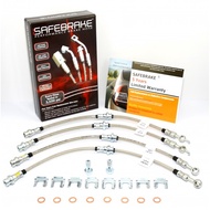 PRO RS STEEL BRAIDED BRAKE HOSE for Mitsubishi Lancer EVO1 EVO2 EVO3 CD9A CE9A 92-96 - 4pcs (5 Years