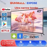 ✤EXOPSE Television LED TV 32 Inch Wifi TV 4K Smart TV  Murah  43 TV Inch TV Android 12.0  (5 Years Warranty)❂