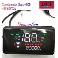 Speedometer Display E-Bike, Switch, Electric Motor 48V-60V-72V