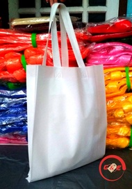 Uk 30x40x10 cm 12 Pcs Lusinan Tas Kain Spunbond Kantong Belanja Goodie bag Souvenir Snack Totebag