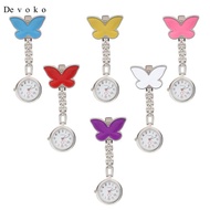 [Cuticate1] Nursing Watch Brooch Fob Doctor Watch Clip Brooch Hanging Fob Watches Gift