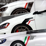 Suitable for Audi Q3A4 A3 TT A7 Golf 7.5 Car Stickers Fender Decoration Modified Scratch Stickers Ca