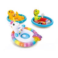 Intex SEE ME SIT - 59570 Baby Swimming Tire Sitting Place There Is A Foot Hole