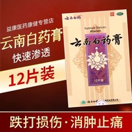 Yunnan Baiyao plaster 8 pieces to relieve swelling and pain due to bruises rheumatism congestion swe