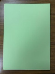 (文具) 80gsm 綠色A4紙 (100張)