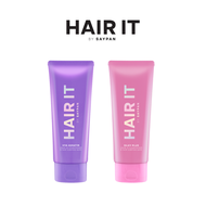 [แพ็คคู่สุดคุ้ม] HAIR IT ไฮยาเคราตินลีฟอินคอนดิชั่นเนอร์แอนด์แฮร์สลีปปิ้งมาสก์ 100g แฮร์อิท [สายป่าน