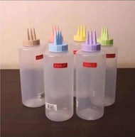 Botol mayonaise VIOLA 3 Lubang 500ml / Botol saos kecap 3 lubang